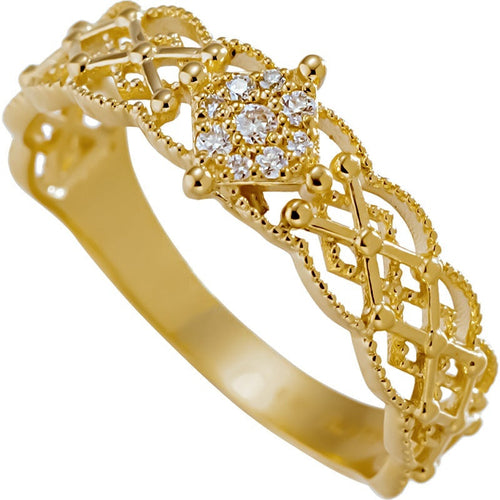 Pure 18K Jinrege Light Luxury Wide Version Fashion Ring – Timeless